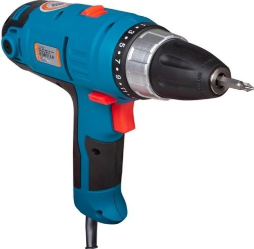 Дрель-шуруповерт сетевой STURM ID-2145P (450Вт, 0-400/0-1500об.мин, БЗП-10 мм, 35Нм)