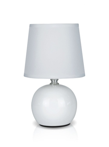 Светильник настольный Мелодия света фарфор белый