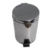 Ведро для мусора Санакс, хром 105