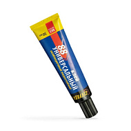 Заплатка жидкая АНЛЕС черная туба 40 мл.Клей контактный СЕКУНДА Особопрочный 88, 30 мл.