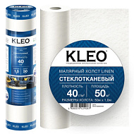 KLEO LINEN Стеклохолст малярный 1.00*50 м 40гр