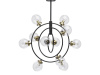 Люстра на штанге MWLIGHT DeMarkt Гамбург 11*5W*E14 2,75кв.м