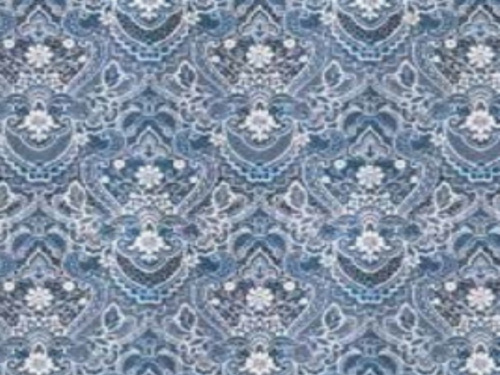 Клеенка DEKORAMA узоры на синем  1.4*20м