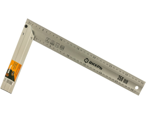 Угольник Вихрь алюминиевый литой 350 мм  73/11/3/4