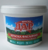 Краска "ДАР" акриловая, фасадная, белая 10,0 кг