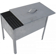 Мангал-коптильня «Эконом» без шампуров размер 40 х 25 х 40см
