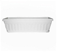 Ящик балконный белый 50 см