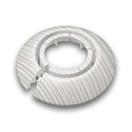 Обвод универсальный для труб Ф16-22мм "Идеал" (2шт. во флоупак) Клен патина