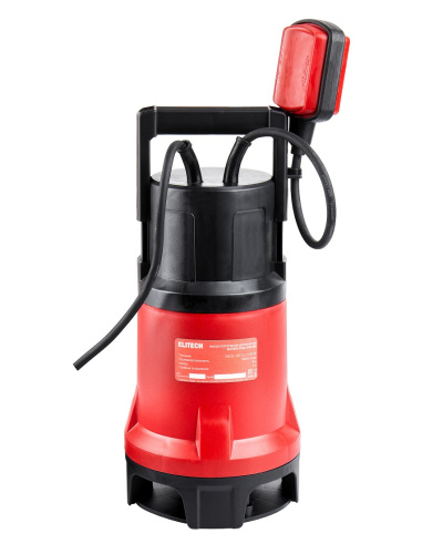 Насос дренажный погружной ELITECH  НПД 1100-35П