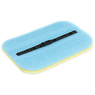 Сиденье туристическое 25 мм, с фольгой 40х30, цвета микс