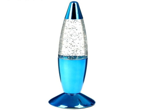 736020 Лава-лампа "Голубая ракета"