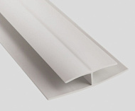 Профиль соединительный для ПВХ панелей, 3000*10мм, белый