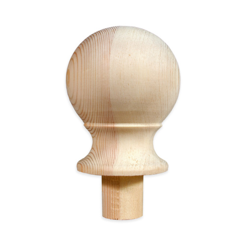 Шар для столба с ножкой 100 мм