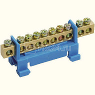 261608   Шина нулевая на DIN-изол. "Стойка" 6х9-ВСС МЭК YNN 10-69BP-K07