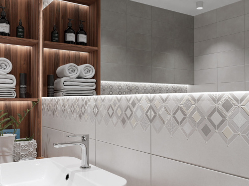 Плитка настенная Starck Tessera2 201*405мм/ уп 15шт/ 1,22м2