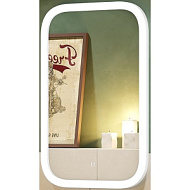 ЗЛП852 Зеркало Miini LED подсветка 400x700