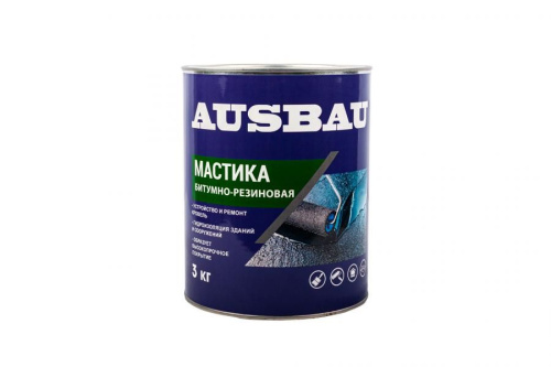 Мастика битумно-резиновая Ausbau 3кг
