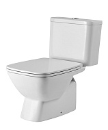 1WH302470 Унитаз-компакт Santek Нео, белый, 2 режима, дюропласт с микролифтом, тонкое