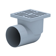 Трап горизонтальный слив ПП d50