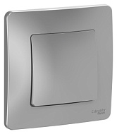 1210319 Выключатель 1-кл. СП BLANCA (сх.1) 10А 250В алюм. SchE BLNVS010103