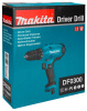 Дрель Makita DF0300 (320Вт,БЗП-10мм,0-450\0-1500об\м,1.2кг,кор)