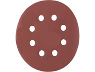 73816 Круг абразивный Matrix, 125мм, перфорированный, на ворсовой подложке под "липучку" P 500, 5 шт