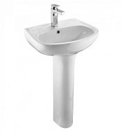 Раковина Santek Анимо 55, белый, с отверстием, пьедестал Анимо