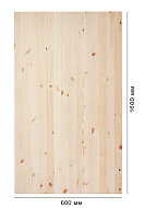 Мебельный щит 18*600*1600мм Сорт В