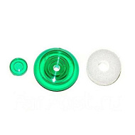 Термошайба  зеленая поликарбонат большая Юнионтрейд