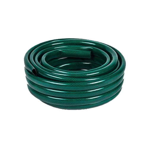 Шланг поливочный ПВХ, трехслойный армированный 3/4, 15м (зелёный) Вихрь
