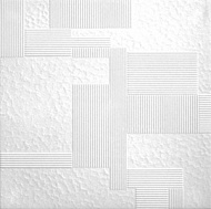 Плита потолочная СОЛИД пеноплистирол С2049 0,5*0,5м (2 м2) белая