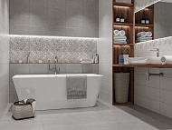 Плитка настенная Starck Grey 201*405мм/ уп 15шт/ 1,22м2