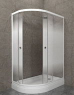 Душевое ограждение Тритон Коралл 1200х800мм правая В низкий  поддон