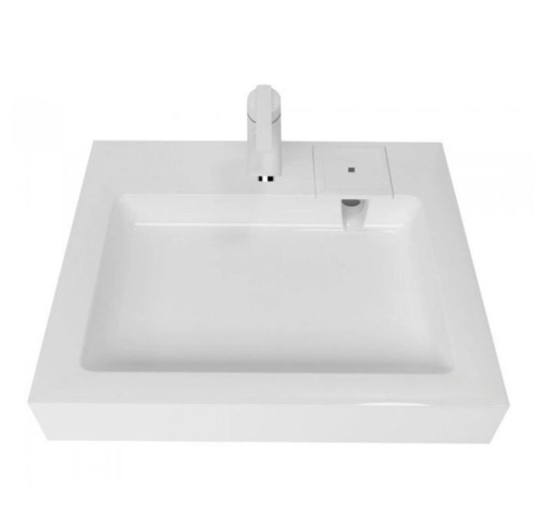 5227550 Раковина над стиральной машиной Marko Стандарт  с кронштейном 600х550х100 белая