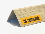 Угол ПВХ 40мм*40мм*2700мм Клен северный (25шт)