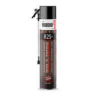 Теплоизоляция KUDO PUR-O-THERM R25 , напыляемая, пенополиуретановая, 1000мл