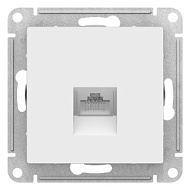 Механизм розетки компьютерной ATLAS DESIGN RJ45 бел. SchE ATN000183 , 1240160