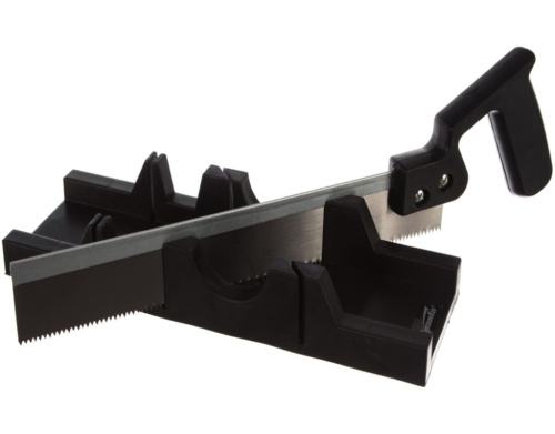 225305 Стусло Sparta пластиковое 300х65 мм, пила 300 мм