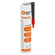 Герметик силиконовый Master Teks ProfiMaster универсальный,коричневый,290 мл