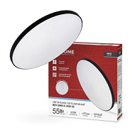 Светильник светодиодный NEO SIMPLE-5565-BL 55Вт 6500К 4400лм 230В 375х59мм черн. IN HOME