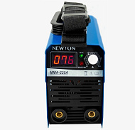 Сварочный аппарат NEWTON MMA-220A (цифровой дисплей, 4,5кВт, 20-220А, 220В, ПВ 85%, 3,1 кг)