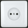 45737 Розетка 1-м СП Хит 10А без заземл. бел. SchE RS10-132-B (РС10-132-б)