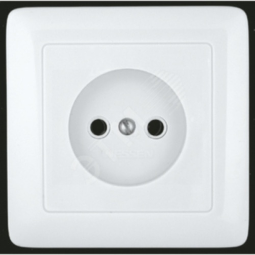 45737 Розетка 1-м СП Хит 10А без заземл. бел. SchE RS10-132-B (РС10-132-б)
