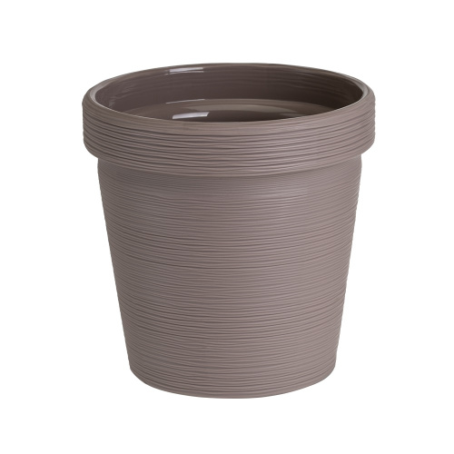 Кашпо пластиковое ТЕРРА 2,35л мокко