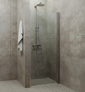 Душевая дверь Triton Уно, хром, 1000*1850 мм