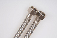 Подводка сильфонная для газа гайка/гайка 1/2" 1,0м  ELKA