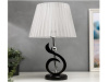 5249082 Лампа настольная 16231/1 Е27 40Вт черно-хромовый 30х30х50 см