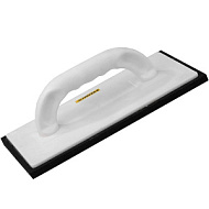 0815-1 Терка STAYER пластмассовая,  резиновое покрыт толщ 10мм, 140х280 мм