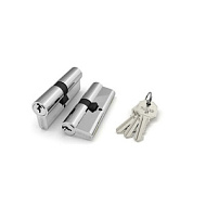 Цилиндровый механизм 100 CA 80 mm (35+10+35) CP хром 5 кл.