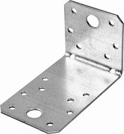 Уголок крепежный асимметричный 90х50х55 оцинкованный